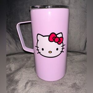 Sanrio Hello Kitty Pink Tumbler With Handle. Cup. Travel.